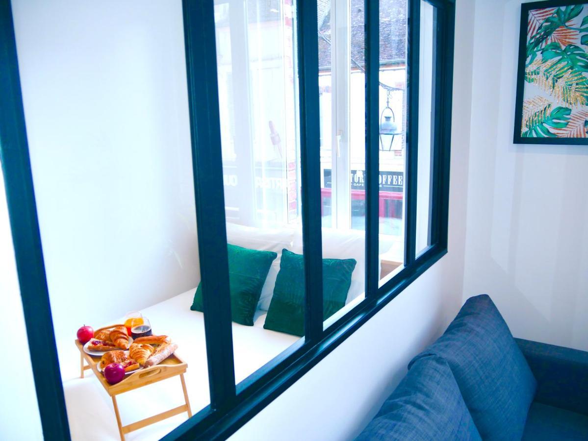 Oasis Au Coeur De Ville Sens Ngoại thất bức ảnh